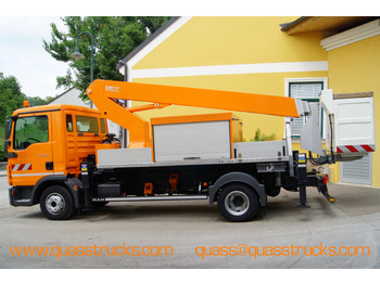 Truck with aerial platform MAN TGL 8.150/TÜV/ESDA 21,5m Hubarbeitsbühne/Steiger/EURO 5: picture 3