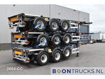 Container transporter/ Swap body semi-trailer VAN HOOL 20'/30'