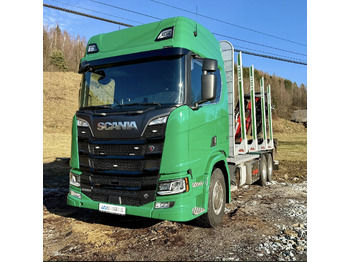 Logging truck SCANIA R 580