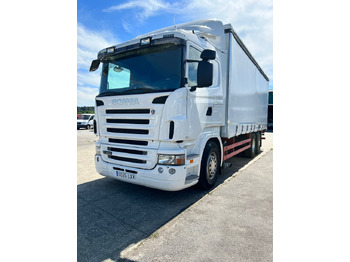 Curtain side truck SCANIA