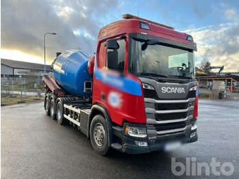 Concrete mixer truck SCANIA R 410