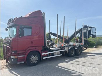 Logging truck SCANIA R 580