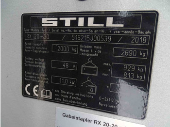 Electric forklift Still RX20-20: picture 5