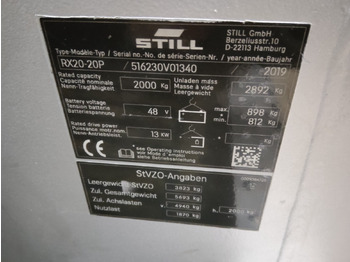 Electric forklift Still RX20-20P: picture 5