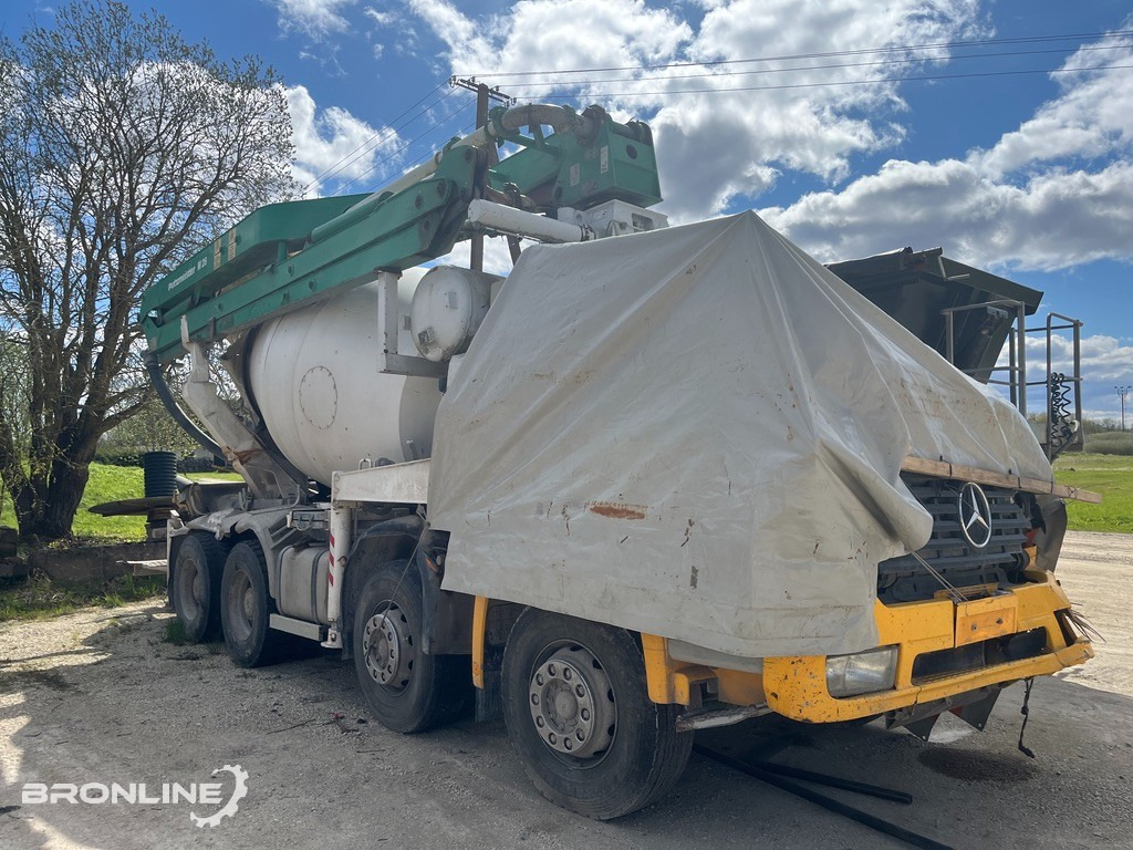 2003 MERCEDES-BENZ ACTROS 3240B 8X4/4 Mixer - Concrete mixer truck: picture 1 2003 MERCEDES-BENZ ACTROS 3240B 8X4/4 Mixer - Concrete mixer truck: picture 1