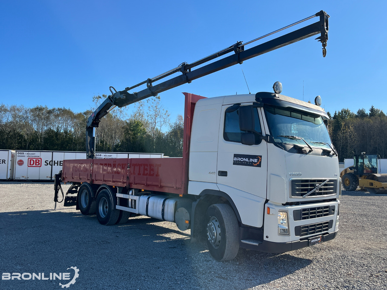 2006 Volvo FH 440 6x2 Flatbed + Crane - Dropside/ Flatbed truck, Crane truck: picture 2 2006 Volvo FH 440 6x2 Flatbed + Crane - Dropside/ Flatbed truck, Crane truck: picture 2