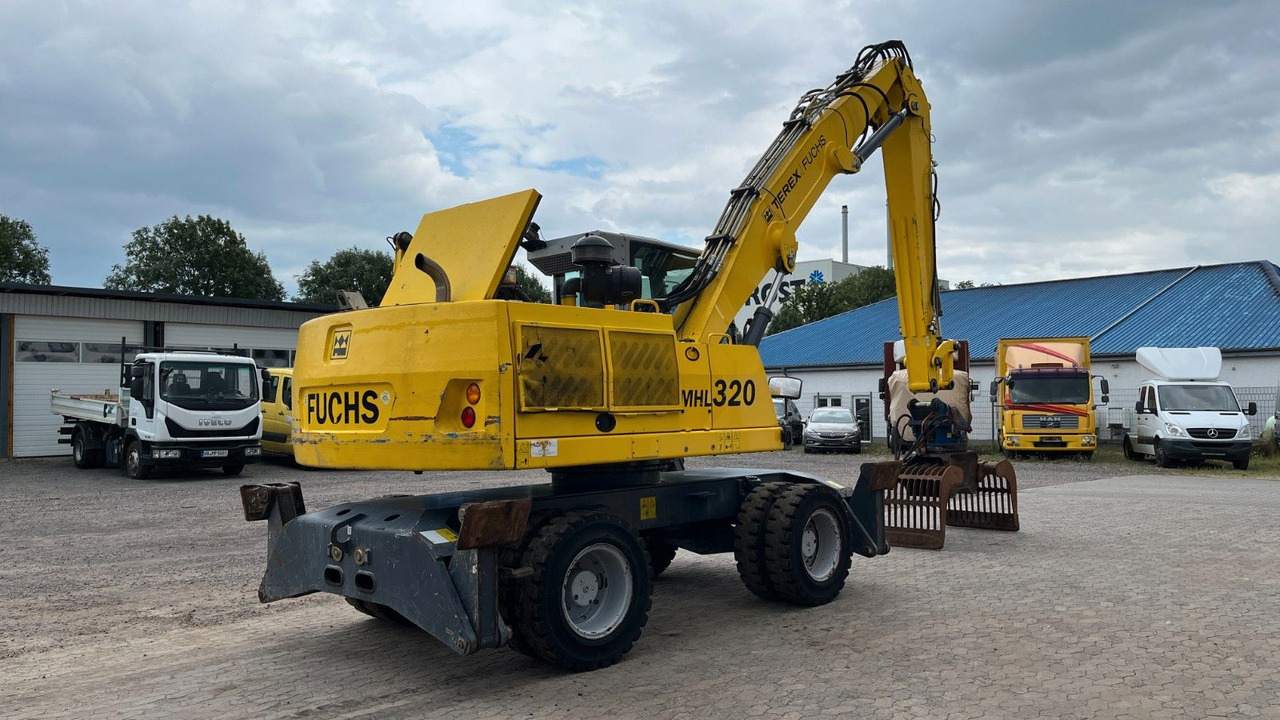 Fuchs TeRex MHL 320 D Umschlagbagger Greifer Pratzen - Waste/ Industry handler: picture 5 Fuchs TeRex MHL 320 D Umschlagbagger Greifer Pratzen - Waste/ Industry handler: picture 5