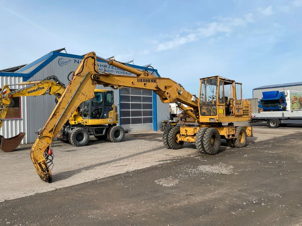 Liebherr A 911 C A911C Umschlagbagger Magnet-Generator - Wheel excavator: picture 2 Liebherr A 911 C A911C Umschlagbagger Magnet-Generator - Wheel excavator: picture 2