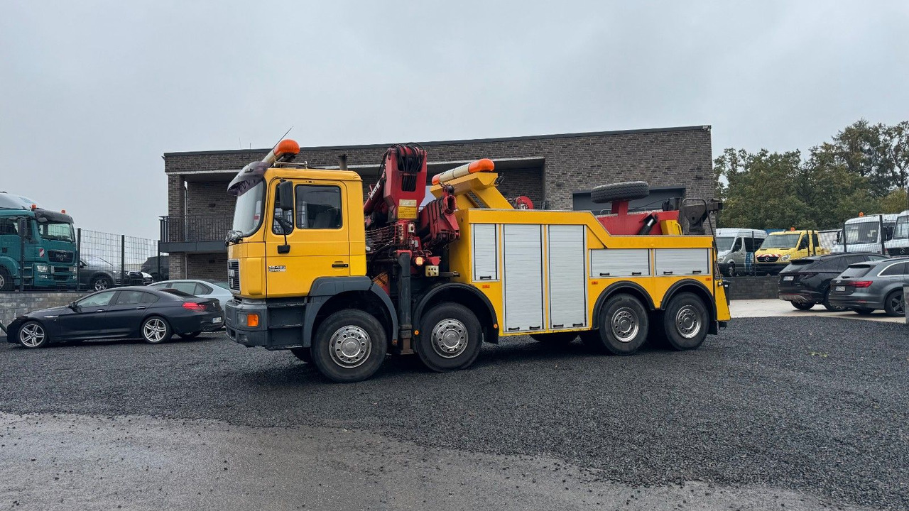 MAN 35.463 Abschleppwagen Kran LKW Berger Wilk WR25 - Tow truck: picture 1 MAN 35.463 Abschleppwagen Kran LKW Berger Wilk WR25 - Tow truck: picture 1