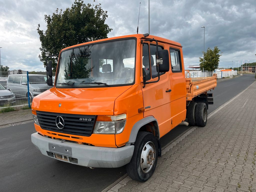 Mercedes-Benz 818 DK Kipper Dreiseitenkipper Meiller Doka - Tipper van, Combi van: picture 2 Mercedes-Benz 818 DK Kipper Dreiseitenkipper Meiller Doka - Tipper van, Combi van: picture 2