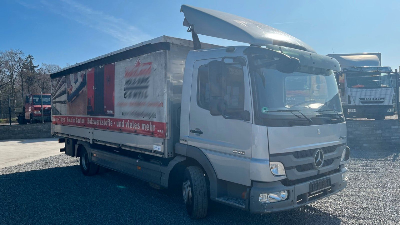 Mercedes-Benz Atego 818 Pritsche + Plane Schiebeplane Mercedes-Benz Atego 818 Pritsche + Plane Schiebeplane - Curtain side truck: picture 3 Mercedes-Benz Atego 818 Pritsche + Plane Schiebeplane Mercedes-Benz Atego 818 Pritsche + Plane Schiebeplane - Curtain side truck: picture 3