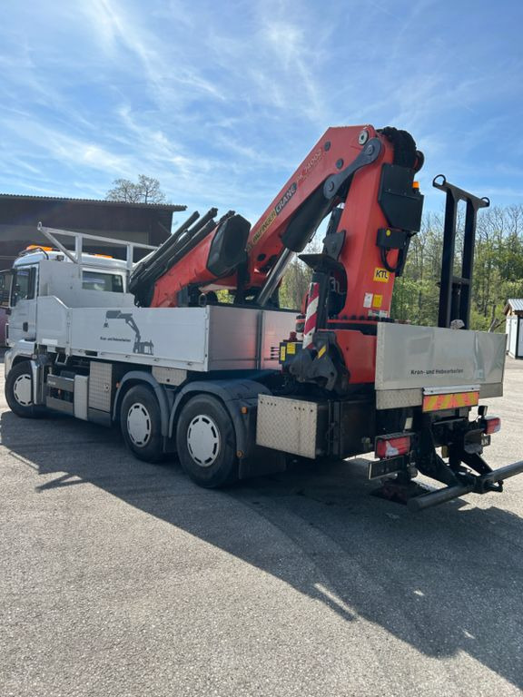 MAN TGS 33 . 440 6x4 Palfinger P K 74002 Seilwinde MAN TGS 33 . 440 6x4 Palfinger P K 74002 Seilwinde - Crane truck, Dropside/ Flatbed truck: picture 1 MAN TGS 33 . 440 6x4 Palfinger P K 74002 Seilwinde MAN TGS 33 . 440 6x4 Palfinger P K 74002 Seilwinde - Crane truck, Dropside/ Flatbed truck: picture 1