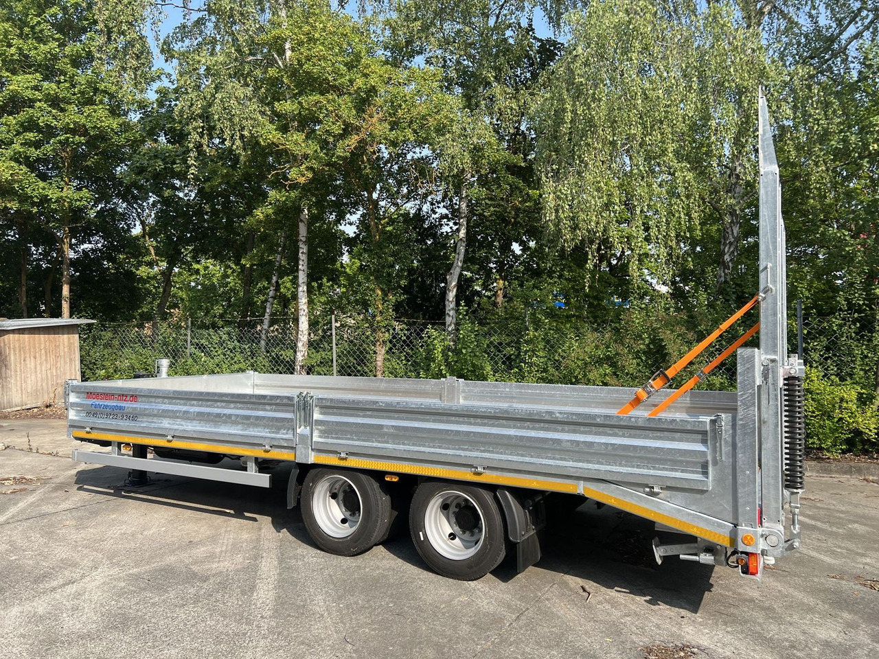 Möslein 14,4 t TandemtiefladerNeufahrzeug - Low loader trailer: picture 2 Möslein 14,4 t TandemtiefladerNeufahrzeug - Low loader trailer: picture 2