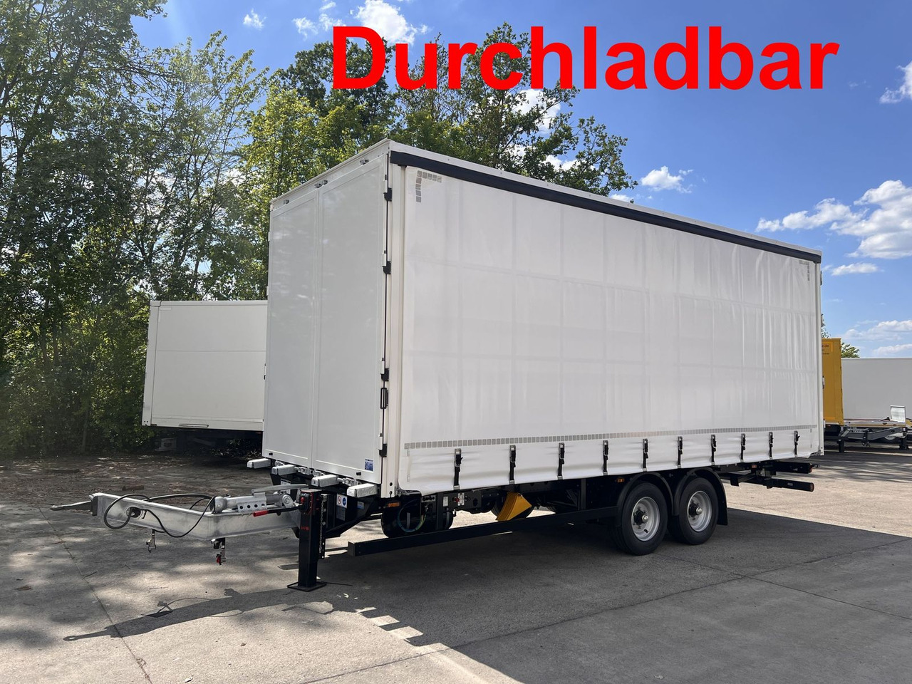 Möslein NEUER Tandem- Planenanhänger Durchladbar - Curtain side truck: picture 1 Möslein NEUER Tandem- Planenanhänger Durchladbar - Curtain side truck: picture 1
