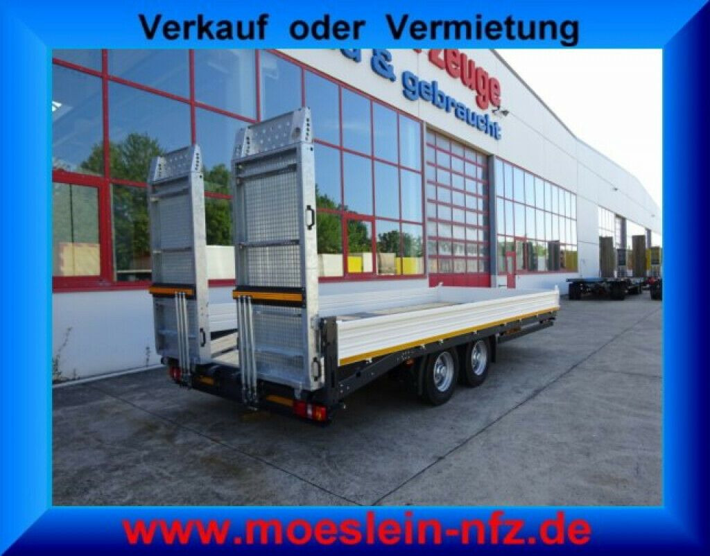 Möslein Neuer Tandemtieflader mit Breiten Rampen - Low loader trailer: picture 2 Möslein Neuer Tandemtieflader mit Breiten Rampen - Low loader trailer: picture 2