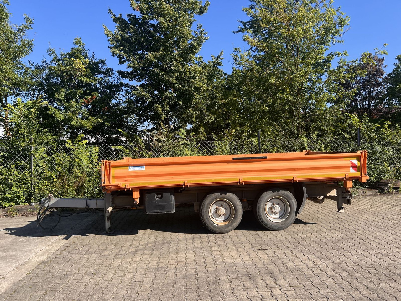 Tipper trailer Müller-Mitteltal  14 t Tandemkipper- Tieflader: picture 1