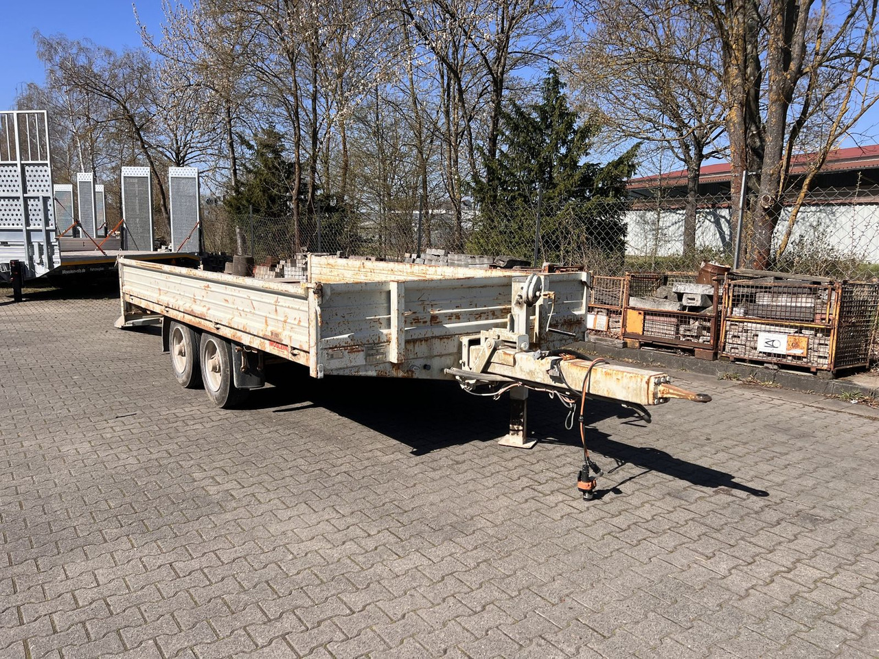 Tandemtieflader - Low loader trailer: picture 4 Tandemtieflader - Low loader trailer: picture 4