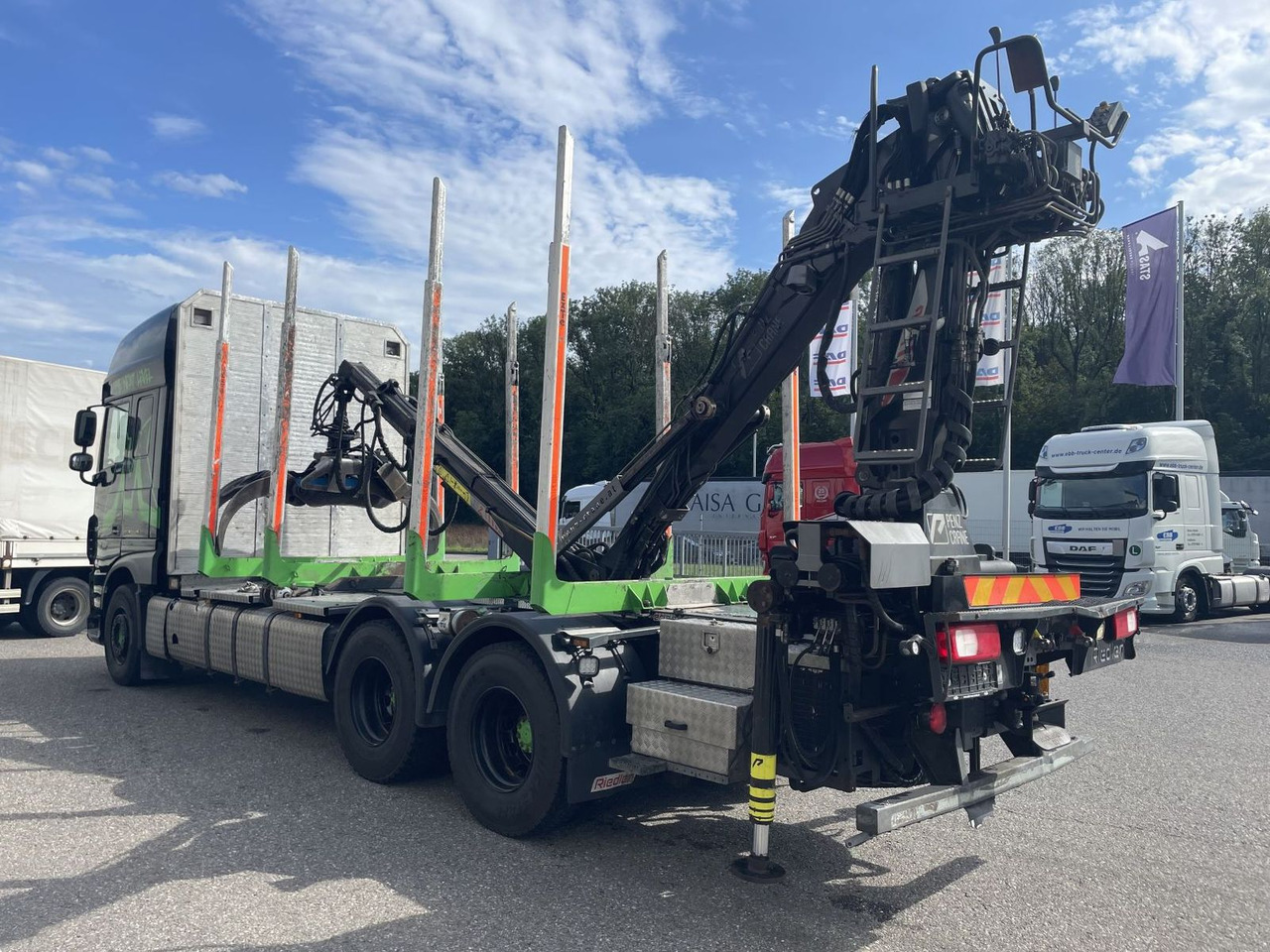 DAF FAT XF 530 SSC, Holztransport, Greifer mit Säge - Logging truck, Crane truck: picture 4 DAF FAT XF 530 SSC, Holztransport, Greifer mit Säge - Logging truck, Crane truck: picture 4