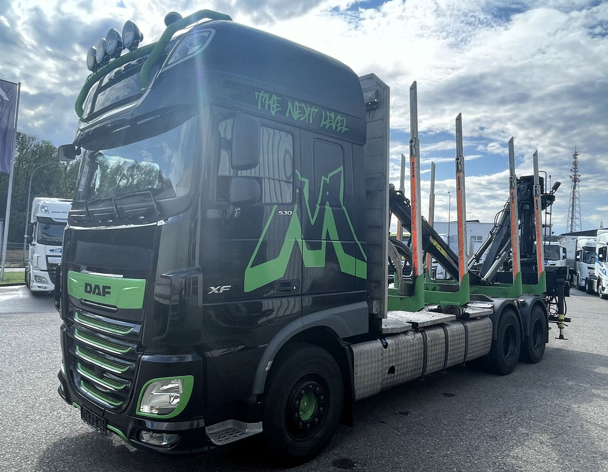 DAF FAT XF 530 SSC, Holztransport, Greifer mit Säge - Logging truck, Crane truck: picture 2 DAF FAT XF 530 SSC, Holztransport, Greifer mit Säge - Logging truck, Crane truck: picture 2