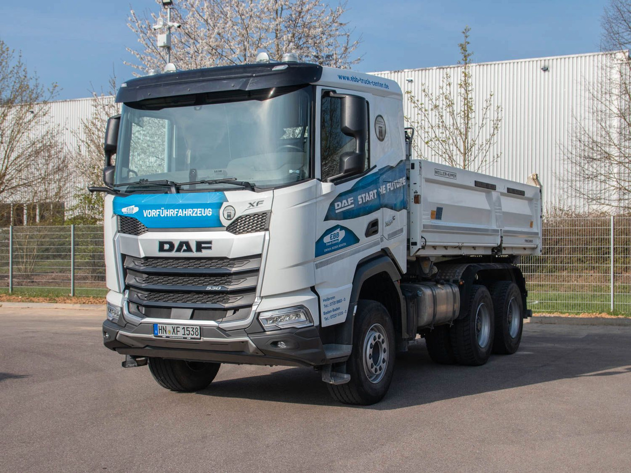 DAF FAT XFC 530 SL Meiller TRIGENIUS D 316 DAF FAT XFC 530 SL Meiller TRIGENIUS D 316 - Tipper: picture 1 DAF FAT XFC 530 SL Meiller TRIGENIUS D 316 DAF FAT XFC 530 SL Meiller TRIGENIUS D 316 - Tipper: picture 1