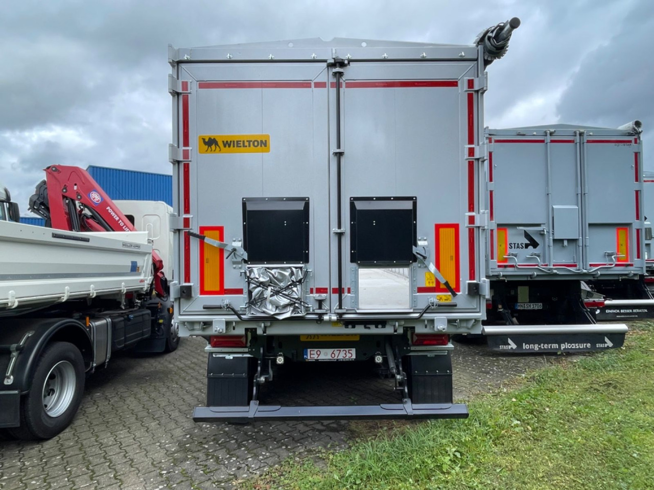 New Tipper semi-trailer Wielton Bulk Master 51 cbm 3-Achs Alukipper Wielton Bulk Master 51 cbm 3-Achs Alukipper: picture 7