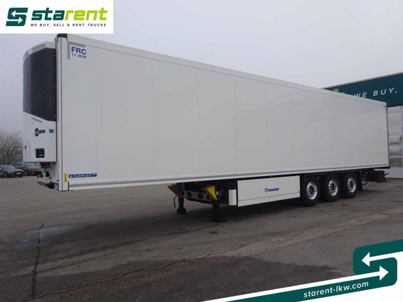 Krone Thermo King SLXi300 Alu Doppel Blumenbreit Lift-A - Refrigerator semi-trailer: picture 4 Krone Thermo King SLXi300 Alu Doppel Blumenbreit Lift-A - Refrigerator semi-trailer: picture 4