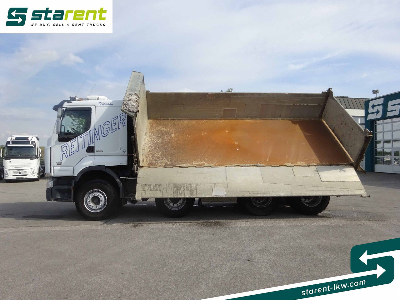 Renault Premium 450 DXi, 8x4, 3 Seitenkipper, Standklima - Tipper: picture 2 Renault Premium 450 DXi, 8x4, 3 Seitenkipper, Standklima - Tipper: picture 2