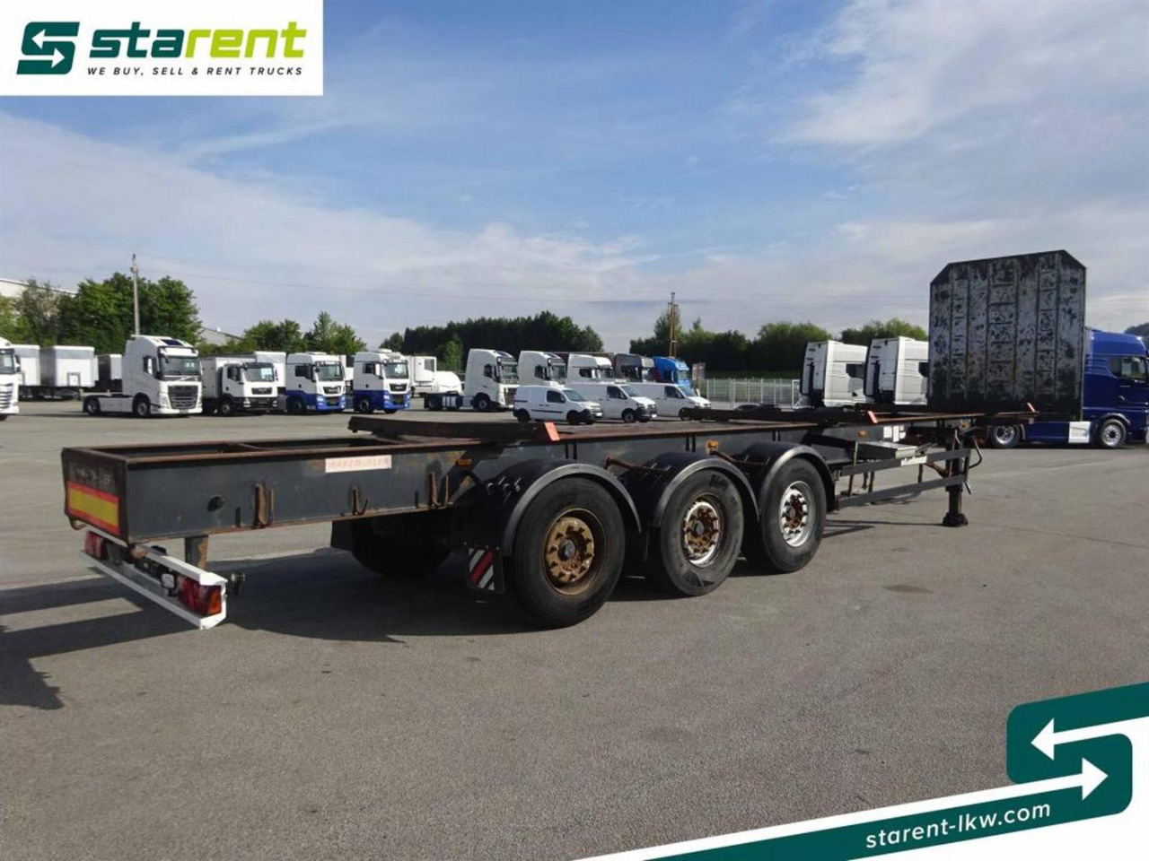 Schwarzmüller Holzrungenauflieger Liftachse TÜV gültig bis 09/25 - Log semi-trailer: picture 5 Schwarzmüller Holzrungenauflieger Liftachse TÜV gültig bis 09/25 - Log semi-trailer: picture 5