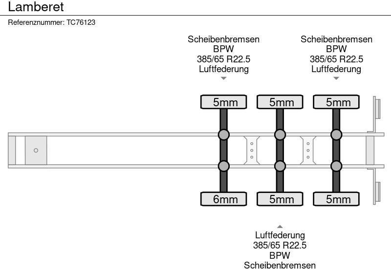 Refrigerator semi-trailer LAMBERET: picture 13 Refrigerator semi-trailer LAMBERET: picture 13