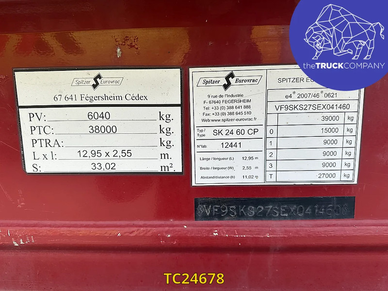 SPITZER 59000 - Tanker semi-trailer: picture 4 SPITZER 59000 - Tanker semi-trailer: picture 4