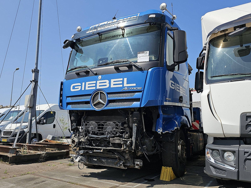 Mercedes-Benz ACTROS 2548 DAMAGED HMF 4020 K4 - Dropside/ Flatbed truck, Crane truck: picture 1 Mercedes-Benz ACTROS 2548 DAMAGED HMF 4020 K4 - Dropside/ Flatbed truck, Crane truck: picture 1