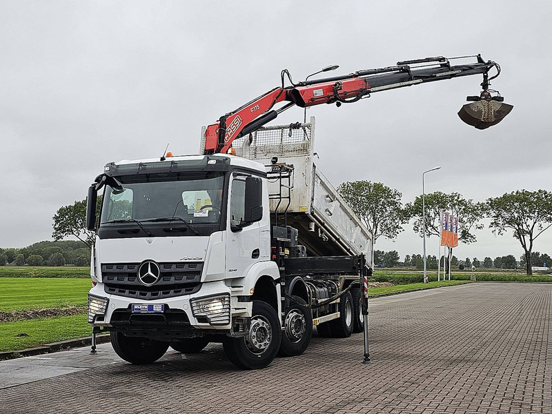 Mercedes-Benz AROCS 3243 FASSI F175A023 - Tipper, Crane truck: picture 2 Mercedes-Benz AROCS 3243 FASSI F175A023 - Tipper, Crane truck: picture 2