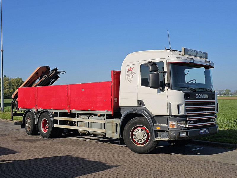 Scania P114.380 6X2 MANUAL PK16502 - Dropside/ Flatbed truck, Crane truck: picture 5 Scania P114.380 6X2 MANUAL PK16502 - Dropside/ Flatbed truck, Crane truck: picture 5