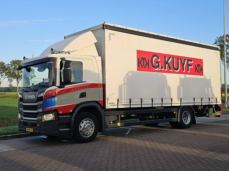 Scania P250 3T LIFT EDSCHA - Curtain side truck: picture 2 Scania P250 3T LIFT EDSCHA - Curtain side truck: picture 2