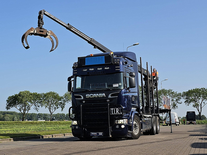 Scania R730 - Logging truck, Crane truck: picture 1 Scania R730 - Logging truck, Crane truck: picture 1