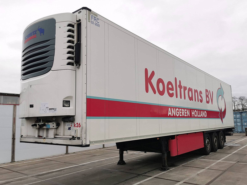 Schmitz Cargobull SKO 24 SCB ENGINE Schmitz; Taillift - Refrigerator semi-trailer: picture 1 Schmitz Cargobull SKO 24 SCB ENGINE Schmitz; Taillift - Refrigerator semi-trailer: picture 1