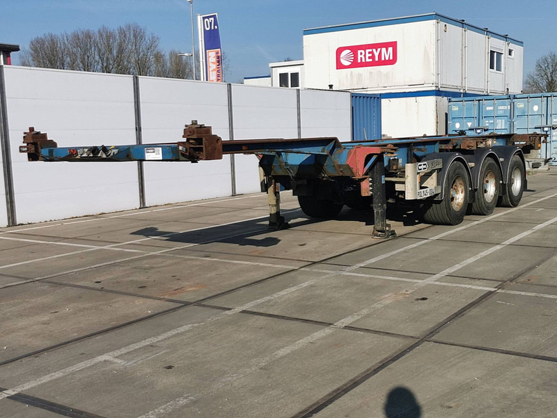 Van Hool S/00027 1x20ft 1x30ft - Container transporter/ Swap body semi-trailer: picture 1 Van Hool S/00027 1x20ft 1x30ft - Container transporter/ Swap body semi-trailer: picture 1