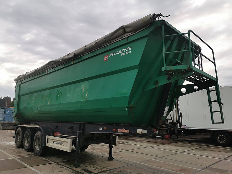 WELLMEYER 50M3 STEEL SAF LIFT AXLE - Tipper semi-trailer: picture 3 WELLMEYER 50M3 STEEL SAF LIFT AXLE - Tipper semi-trailer: picture 3