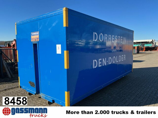 Abrollcontainer Kofferaufbau mit Flügeltüren - Roll-off container: picture 1 Abrollcontainer Kofferaufbau mit Flügeltüren - Roll-off container: picture 1