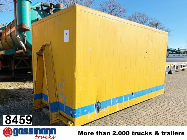 Abrollcontainer Kofferaufbau mit Flügeltüren - Roll-off container: picture 1 Abrollcontainer Kofferaufbau mit Flügeltüren - Roll-off container: picture 1