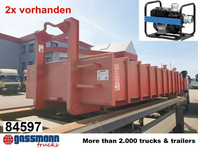 C.G. Containerbau Löschwasserabrolltank ca. - Roll-off container: picture 1 C.G. Containerbau Löschwasserabrolltank ca. - Roll-off container: picture 1