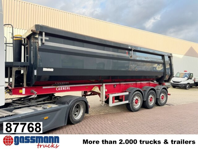 Carnehl CHKS/HH, Stahlmulde ca. 34m³, Liftachse, - Tipper semi-trailer: picture 1 Carnehl CHKS/HH, Stahlmulde ca. 34m³, Liftachse, - Tipper semi-trailer: picture 1
