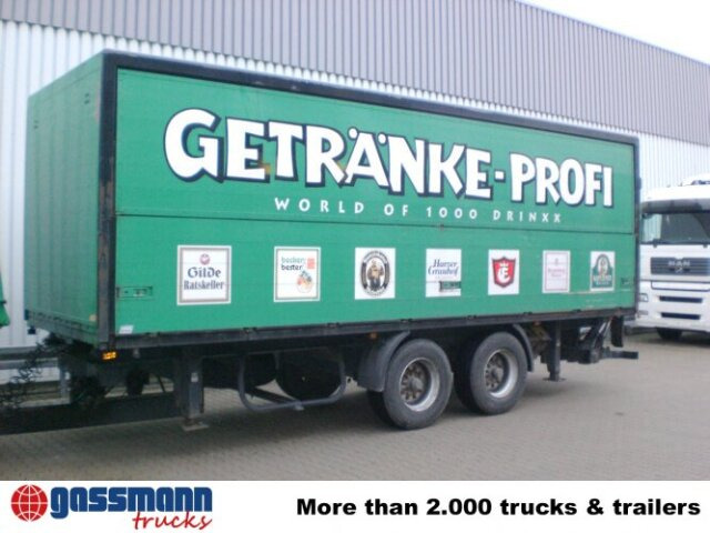 Kögel ZFHB 18, Böse Getränkekoffer, BÄR LBW - Closed box trailer: picture 2 Kögel ZFHB 18, Böse Getränkekoffer, BÄR LBW - Closed box trailer: picture 2