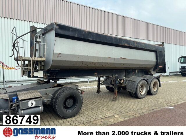 Langendorf SKA-HS 18/27, Stahlmulde ca. 24m³ - Tipper semi-trailer: picture 1 Langendorf SKA-HS 18/27, Stahlmulde ca. 24m³ - Tipper semi-trailer: picture 1