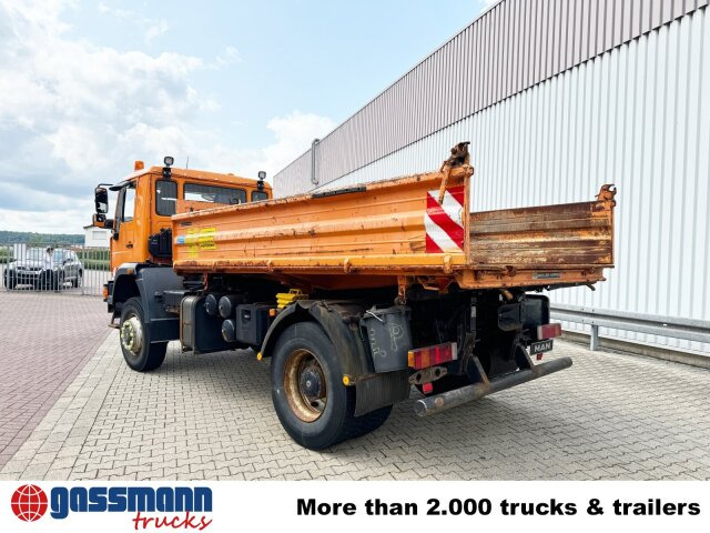 MAN LE 18.280 4X4 BB, Winterdienstausstattung, - Tipper, Crane truck: picture 2 MAN LE 18.280 4X4 BB, Winterdienstausstattung, - Tipper, Crane truck: picture 2