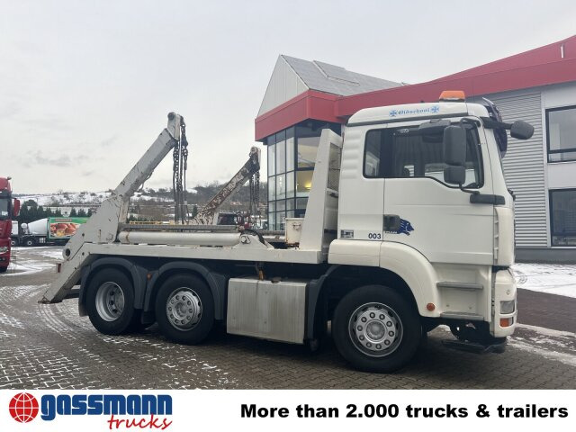 Skip loader truck MAN TGA 26.360 6X2/4 BL, Vorlauf Lenk-Liftachse: picture 11