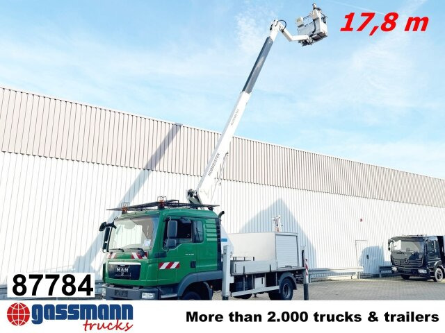 MAN TGL 8.180 4X2 BB, EEV, Blumenbecker - Truck with aerial platform: picture 1 MAN TGL 8.180 4X2 BB, EEV, Blumenbecker - Truck with aerial platform: picture 1
