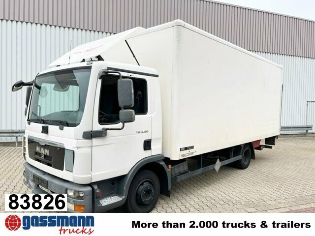 MAN TGL 8.180 4x2 BL mit MBB LBW - Box truck: picture 1 MAN TGL 8.180 4x2 BL mit MBB LBW - Box truck: picture 1