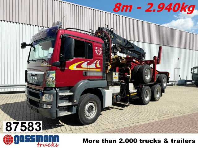 MAN TGS 26.540 6X4 BL, Intarder, Kran Epsilon - Logging truck, Crane truck: picture 1 MAN TGS 26.540 6X4 BL, Intarder, Kran Epsilon - Logging truck, Crane truck: picture 1