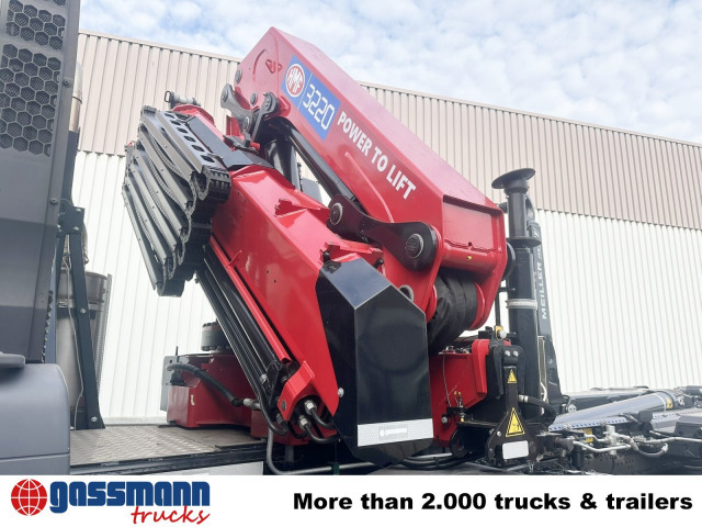 MAN TGS 35.480 8X4 BL, Intarder, Kran HMF 3220-K6, - Hook lift truck, Crane truck: picture 3 MAN TGS 35.480 8X4 BL, Intarder, Kran HMF 3220-K6, - Hook lift truck, Crane truck: picture 3